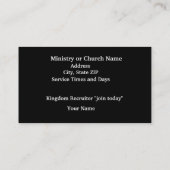 Het is hel zonder hem visitekaartje (Achterkant)