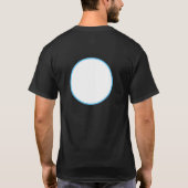 Het is helemaal vlak t-shirt (Achterkant)