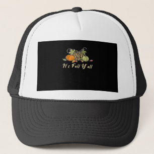 Het is herfst, allemaal Gelukkig najaar Luipaard Trucker Pet