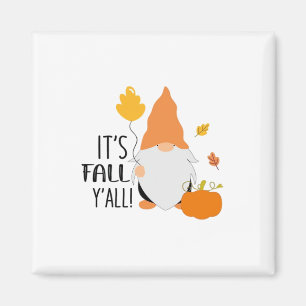 Het is herfst, allemaal! Kabouter Schattige herfst Magneet