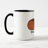 Het is herfst allemaal mok (Links)