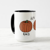 Het is herfst allemaal mok (Voorkant links)