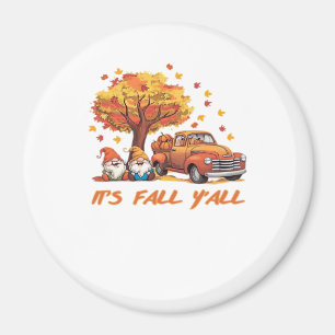 Het is herfst allemaal Pompoen Kabouter Herfst Boo Magneet