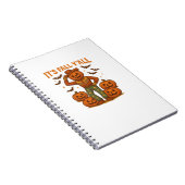 Het is herfst allemaal pompoen notitieboek (Rechterzijde)