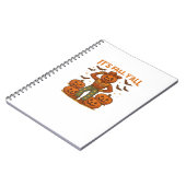 Het is herfst allemaal pompoen notitieboek (Linkerzijde)