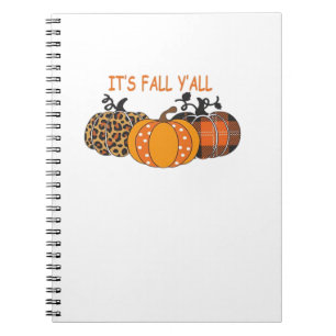 Het is herfst allemaal Pompoen Thanksgiving Notitieboek