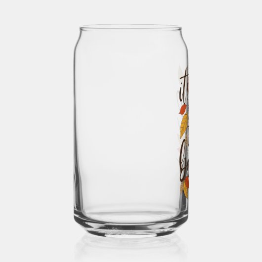 Het is Herfst Baby Blikvorm Glas (Rechts)