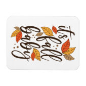 Het is Herfst Baby Magneet (Horizontaal)