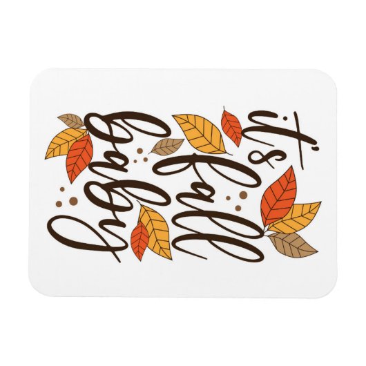 Het is Herfst Baby Magneet (Horizontaal)