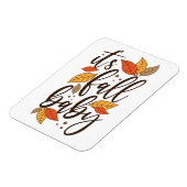 Het is Herfst Baby Magneet (Linkerzijde)