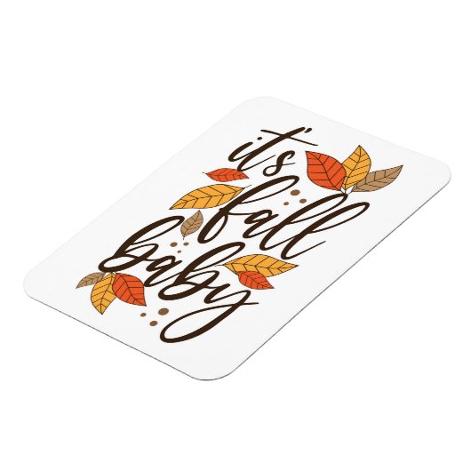 Het is Herfst Baby Magneet (Linkerzijde)