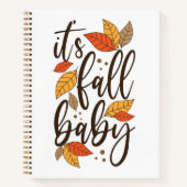 Het is Herfst Baby Notitieboek (Voorkant)