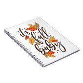 Het is Herfst Baby Notitieboek (Rechterzijde)