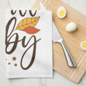 Het is Herfst Baby Theedoek (Quarter Fold)