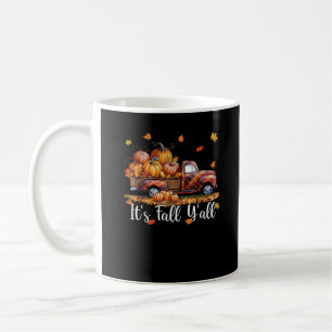 Het is Herfst Hallo Herfst Y'all Pumpkin Autumn Tr Koffiemok