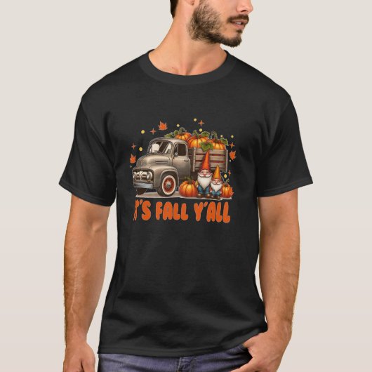 Het is Herfst Hallo Y all T-shirt (Voorkant)
