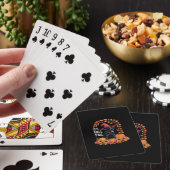 Het is herfst, Halloween herfst grappige quote Pokerkaarten (Insitu)