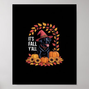 Het is herfst, Halloween herfst grappige quote Poster