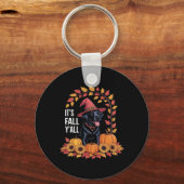 Het is herfst, Halloween herfst grappige quote Sleutelhanger (Voorkant)