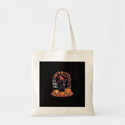 Het is herfst, Halloween herfst grappige quote Tote Bag (Voorkant)