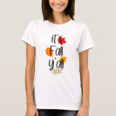 Het is herfst jij. t-shirt (Voorkant)