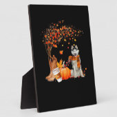 Het is herfst, jongen! Herfst esthetische stijl Fotoplaat (Zijkant)