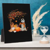 Het is herfst, jongen! Herfst esthetische stijl Fotoplaat (Zijkant)