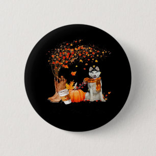 Het is herfst, jongen! Herfst esthetische stijl Ronde Button 5,7 Cm