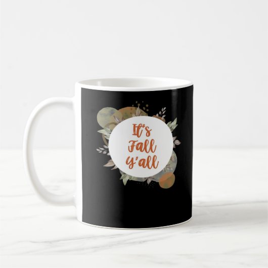 Het is herfst, jongens, cool uniek koffiemok (Links)