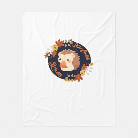 Het is herfst jongens Eenvoudig schoon Fleece Deken (Voorkant)