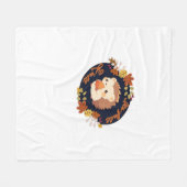 Het is herfst jongens Eenvoudig schoon Fleece Deken (Voorkant (Horizontaal))