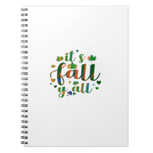 Het is herfst, jongens Grafische stijl Notitieboek