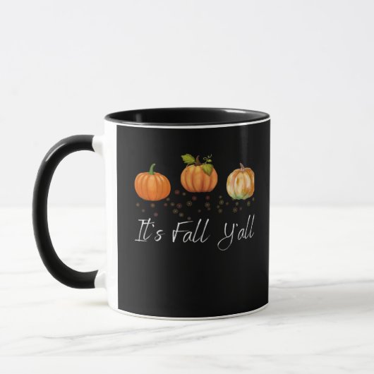 Het is herfst jongens Grappig citaat Mok (Links)