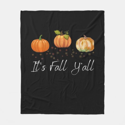Het is herfst jongens Grappige quote Fleece Deken (Voorkant)