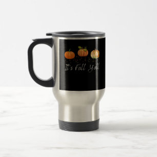 Het is herfst jongens Grappige quote Reisbeker