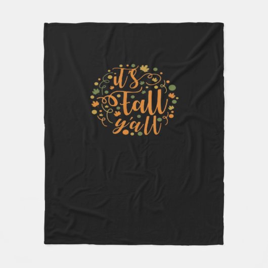 Het is herfst, jongens! Grappige trendy stijl Fleece Deken (Voorkant)