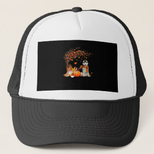 Het is herfst jongens, herfst esthetische stijl trucker pet