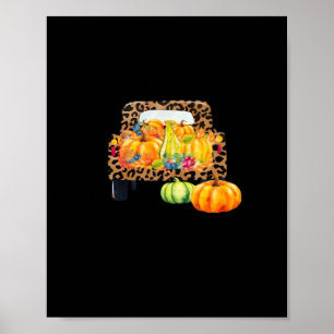 Het is herfst jongens Herfst kostuum cadeau creati Poster