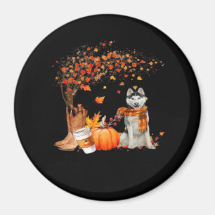 Het is herfst jongens, honden, Thanksgiving, Hallo Magneet