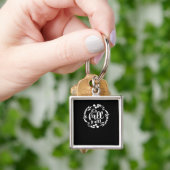 Het is herfst jongens Minimalistisch herfstontwerp Sleutelhanger (Hand)