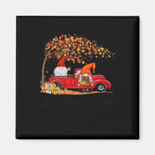 Het is herfst jongens! Mooie kabouters boom herfst Magneet