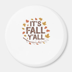 Het is herfst, jongens Retro klassiek ontwerp Magneet