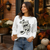 Het is herfst, jongens Retro stijl T-shirt