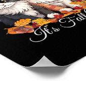 Het is herfst jongens, schattige katjes poster (Hoek)