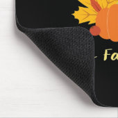 Het is herfst jongens trendy esthetische stijl muismat (Hoek)