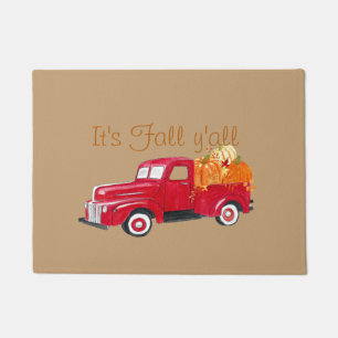 Het is Herfst jullie allemaal vrachtwagen Deurmat