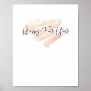 Het is herfst, jullie Beagle Schattige hondenliefh Poster