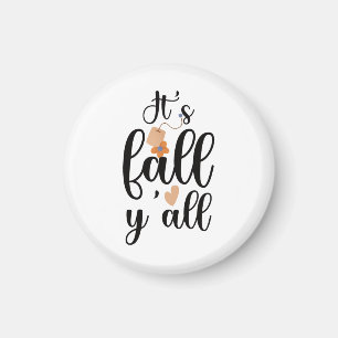 Het is herfst jullie, Cute Teabag Magnet