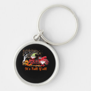Het is herfst, jullie kabouters pompoenkruidstijl sleutelhanger