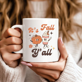 Het is herfst, mensen! Pumpkin Spice Latte Koffiemok